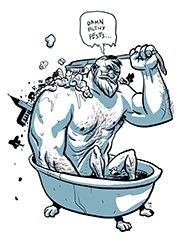 Bathing Giant