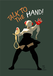 Talk to the hand!