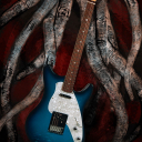Shaman Guitars: Logo design, concept design and participating to the guitar\'s visual design.