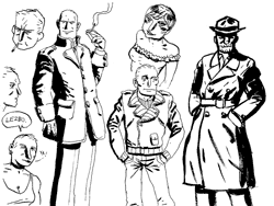 Gentlemen sketches