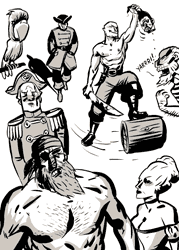 Sketches of Pirates